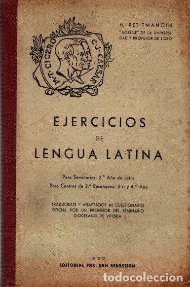 Libros: Ejercicios de lengua latina - Petitmangin, H. - Foto 1