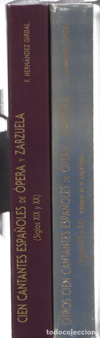 Libros: Cien cantantes espa&ntilde;oles de &oacute;pera y zarzuela / Otros cien cantantes espa&ntilde;oles de &oacute;pera y zarzuela (2