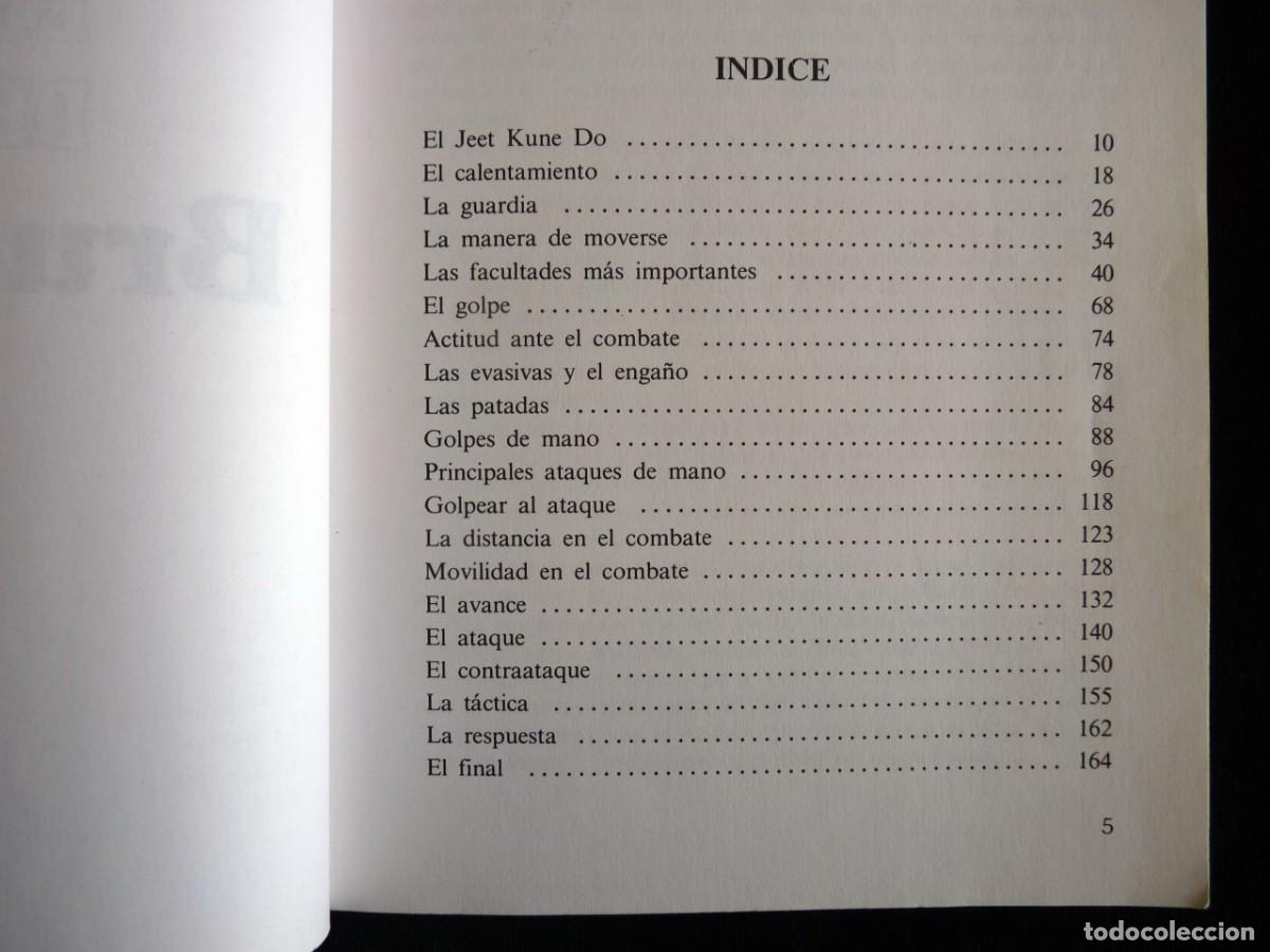 Libros: EL LIBRO DE ORO DE BRUCE LEE. ADOLFO P&Eacute;REZ, 1987 - Foto 5