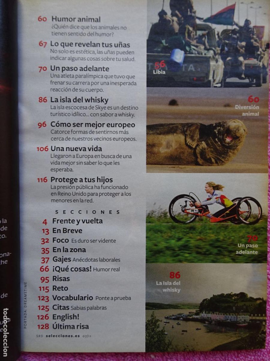 Libros: la isla del whisky skye selecciones julio 2011 readers digest - Foto 16