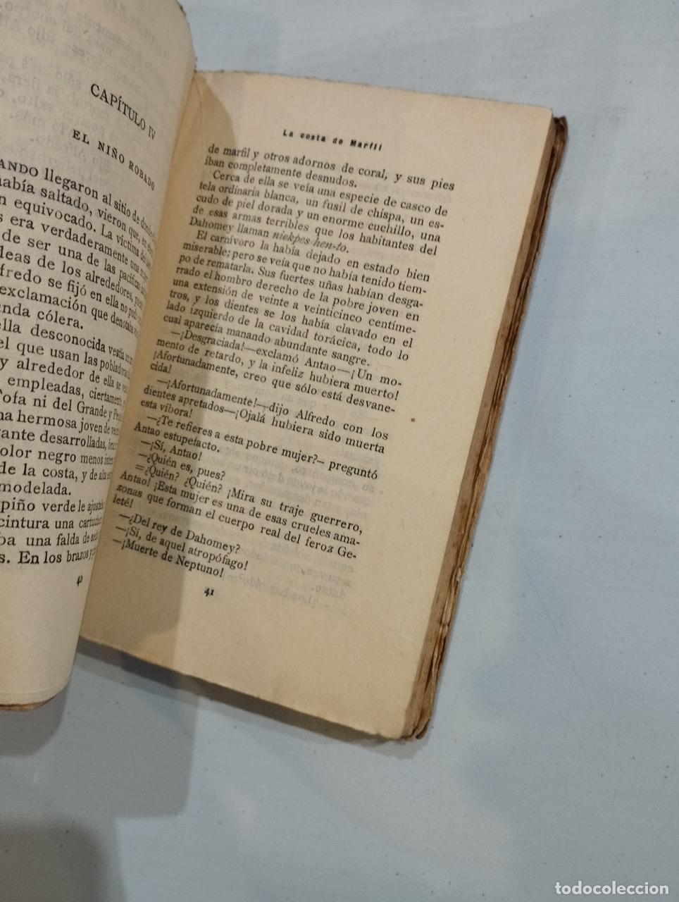 Libros: Salgari - La costa de marfil tomo I - Foto 2