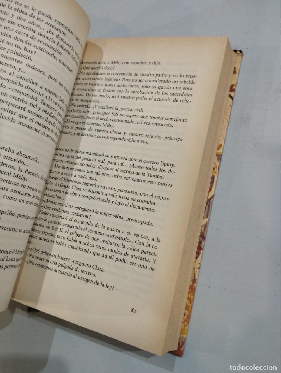 Libros: Christian Jacq - Paneb el Ardiente La piedra de luz 3 - Foto 2