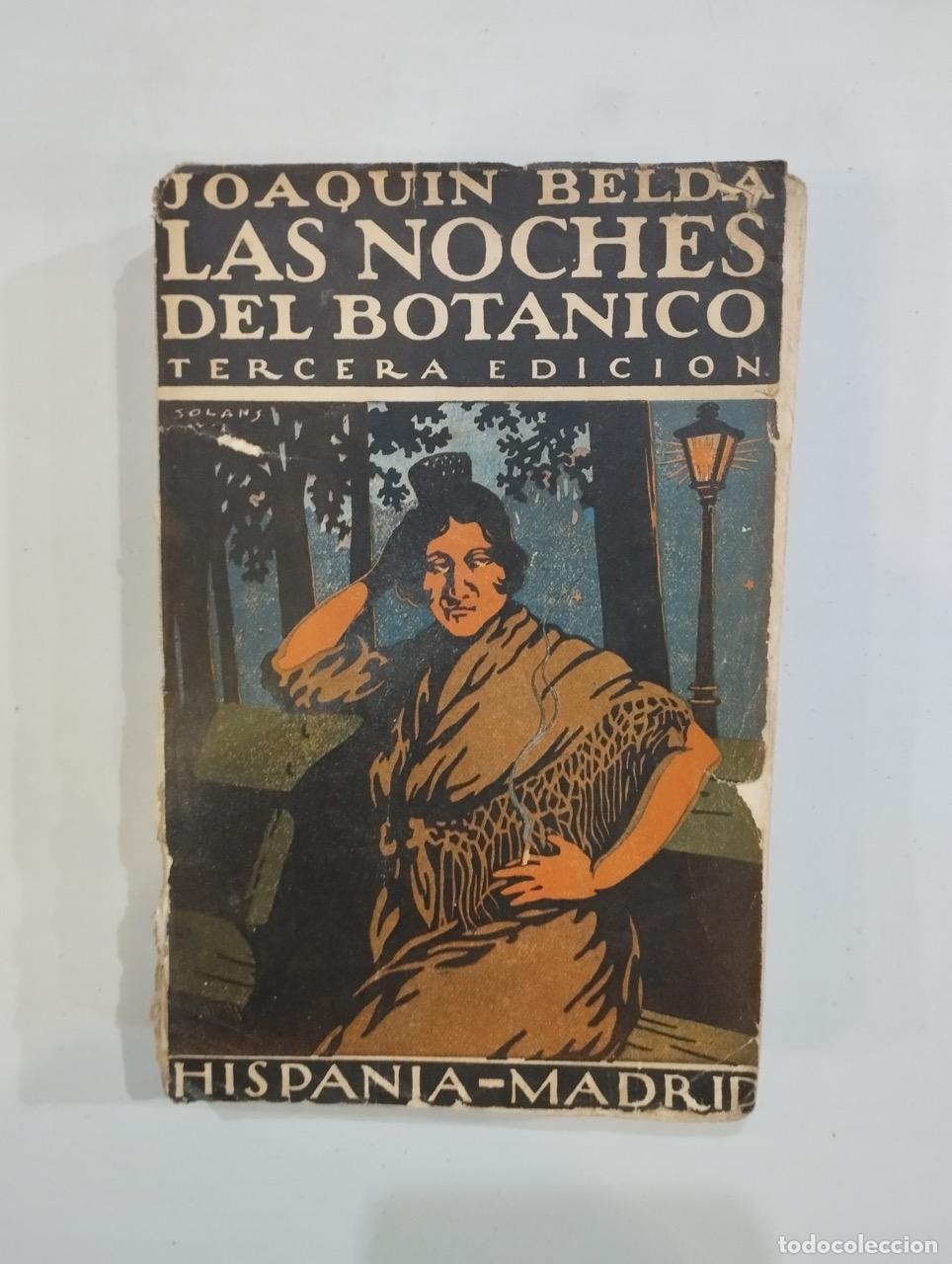 Libros: Joaqu&iacute;n Belda - Las noches del bot&aacute;nico - Foto 1