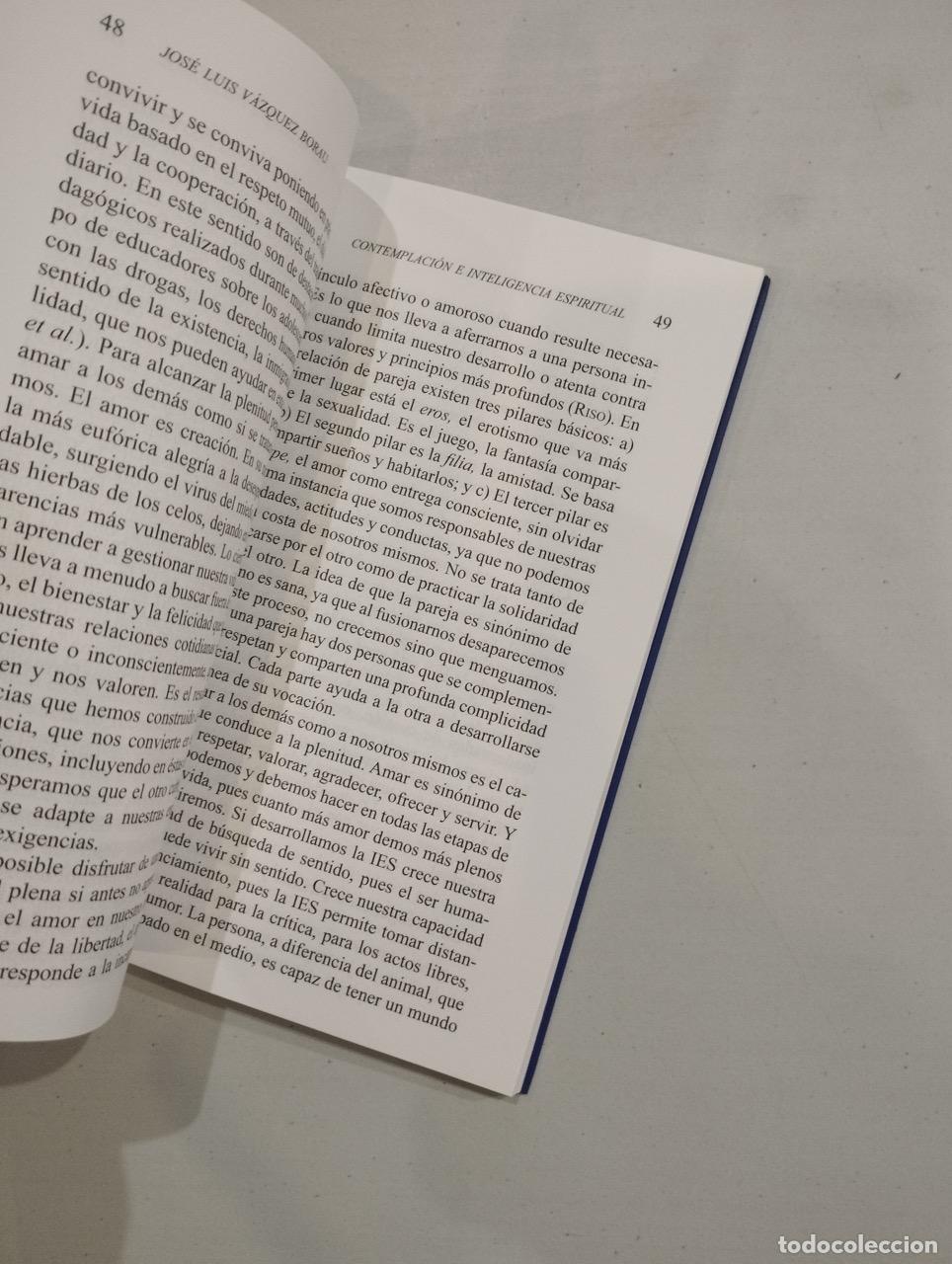 Libros: Jos&eacute; Luis V&aacute;zquez Borau - Contemplaci&oacute;n e Inteligencia Espiritual - Foto 2