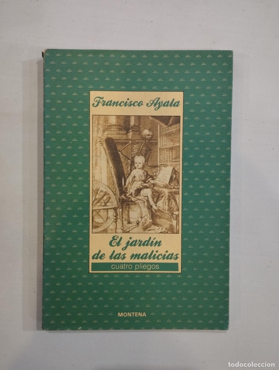 Libros: Francisco Ayala - El jard&iacute;n de las malicias - Foto 1