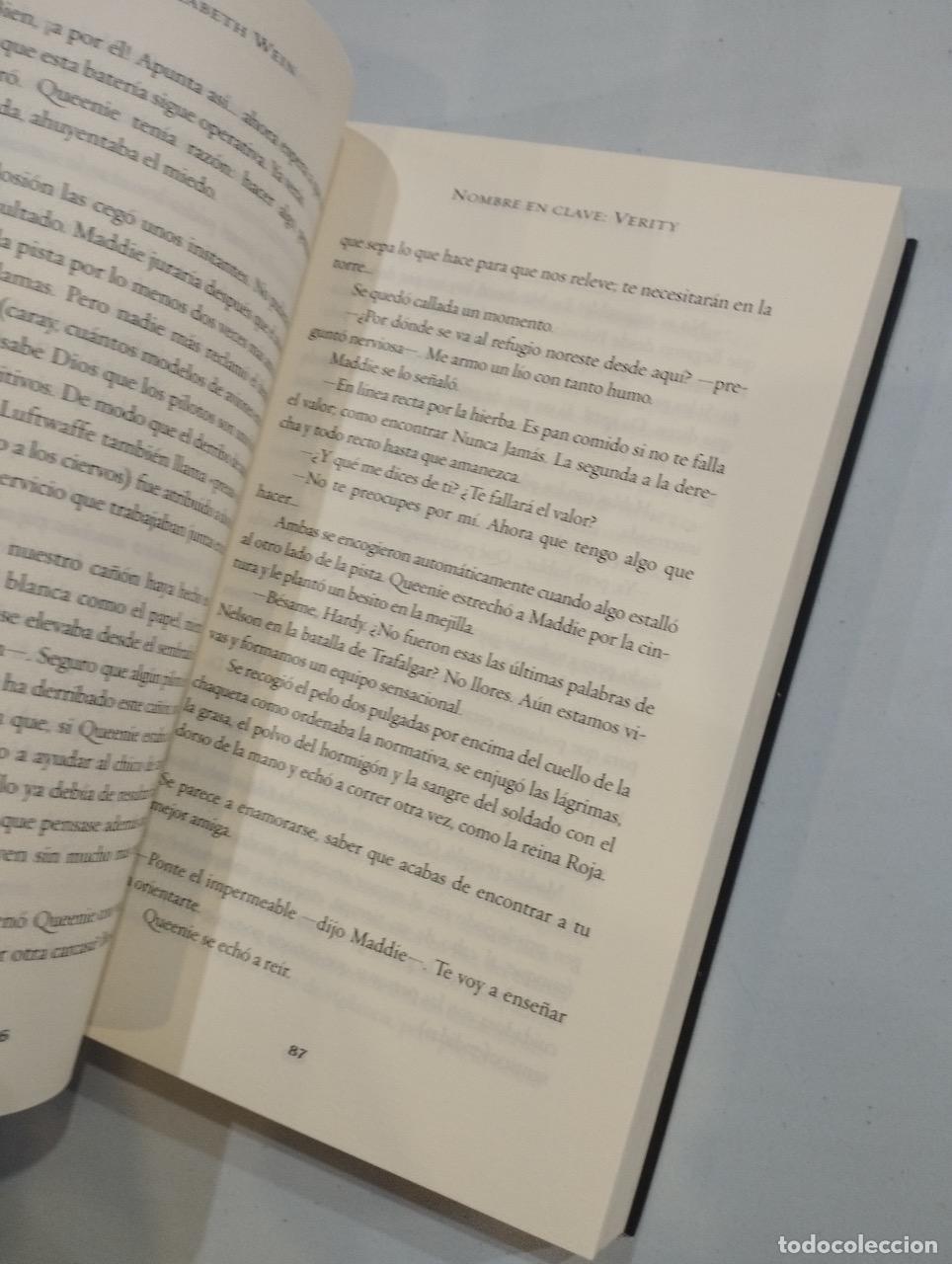 Libros: Elizabeth Wein - Nombre en clave: verity - Foto 2