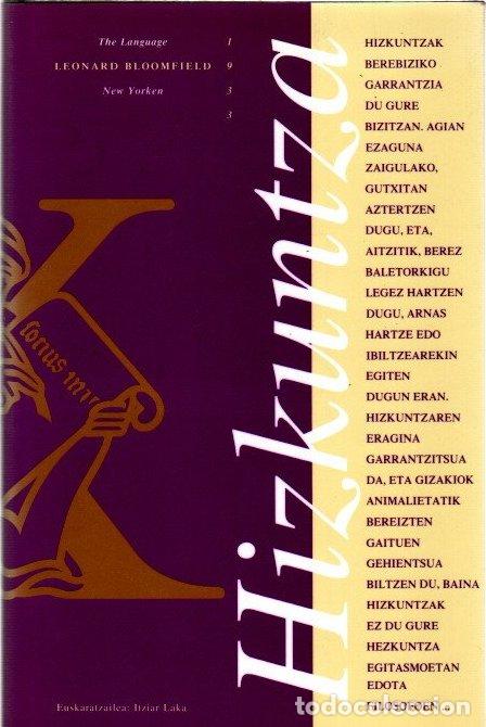 Libros: Hizkuntza - Bloomfield, Leonard - Foto 1