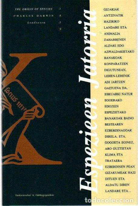 Libros: Espezieen Jatorria - Darwin, Charles - Foto 1