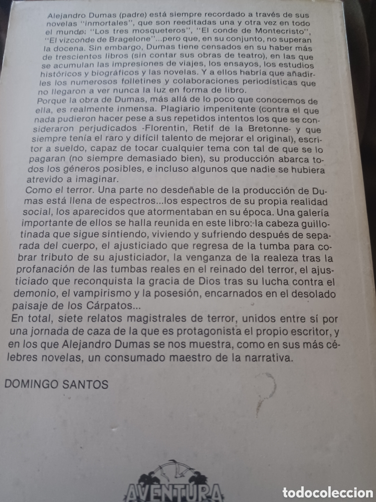 Libros: Barybook 266. Terror en Fontenay Alexandre Dumas Laertes - Foto 2