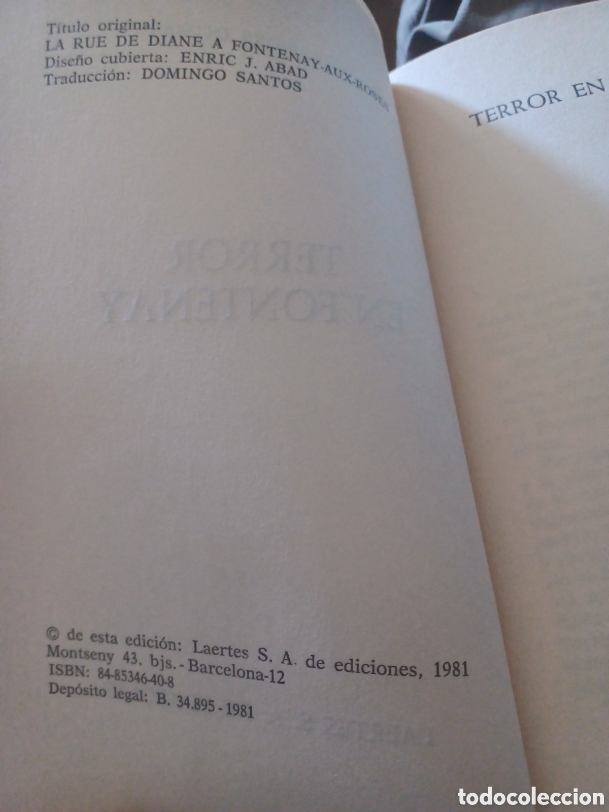 Libros: Barybook 266. Terror en Fontenay Alexandre Dumas Laertes - Foto 4