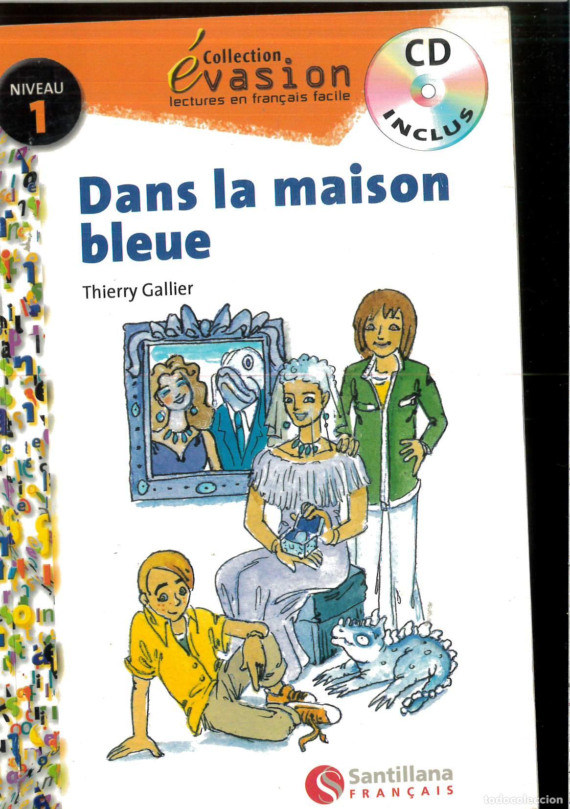 Libros: EVASION NIVEAU 1 DANS LA MAISON BLEUE - Gallier, Thierry - Foto 1