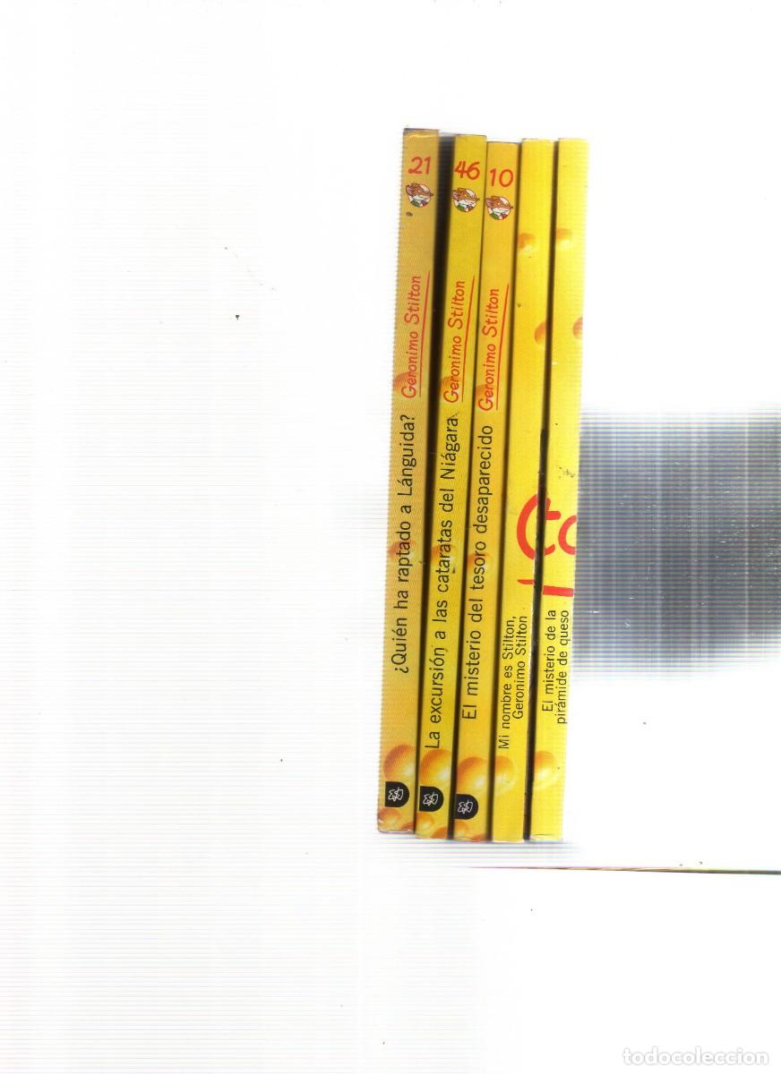 Libros: GERONIMO STILTON LOTE DE 5 NUMEROS - Foto 2