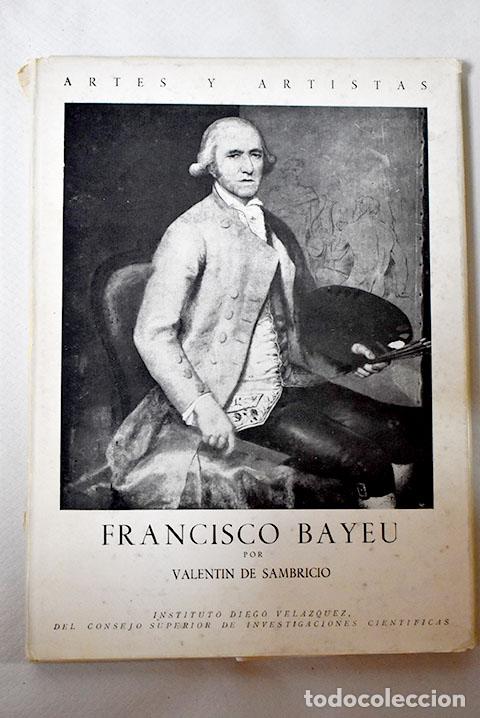 Libros: Francisco Bayeu: Sambricio, Valent&iacute;n de.- Sambricio, Valent&iacute;n de - Foto 1