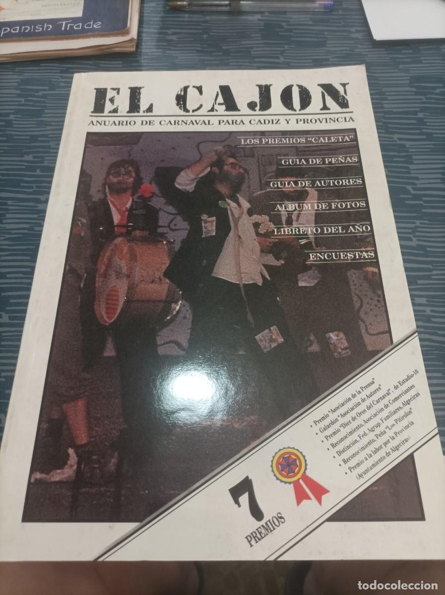 Libros: EL CAJON ANUARIO DE CARNAVAL PARA CADIZ Y PROVINCIA,1992,294 P&Aacute;G.