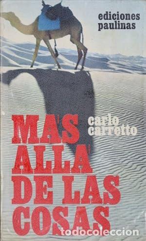 Libros: MAS ALLA DE LAS COSAS - Carretto,Carlo - Foto 1