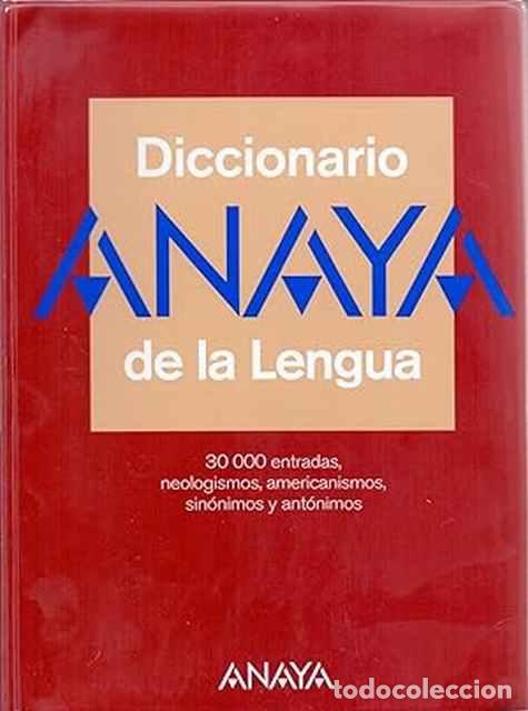 Libros: Diccionario Anaya de la Lengua - VV.AA. - Foto 1