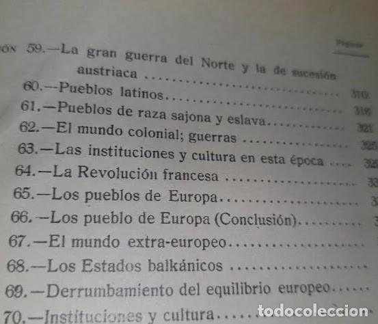 Libros: BLAS VALERO Y CASTELL. HISTORIA UNIVERSAL. A&Ntilde;O 1926. - Foto 3