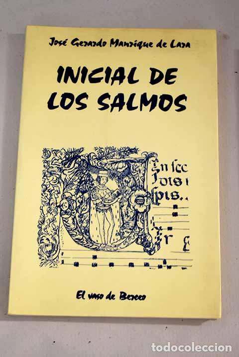 Libros: Inicial de los salmos.- Manrique de Lara, Jos&eacute; Gerardo - Foto 1