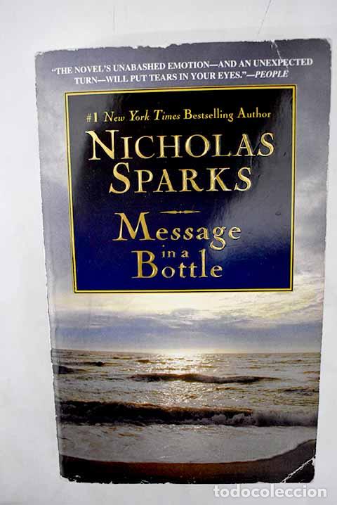 Libros: Message in a bottle: Sparks, Nicholas.- Sparks, Nicholas - Foto 1