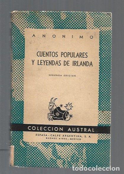 Libros: CUENTOS POPULARES Y LEYENDAS DE IRLANDA - ANONIMO - Foto 1