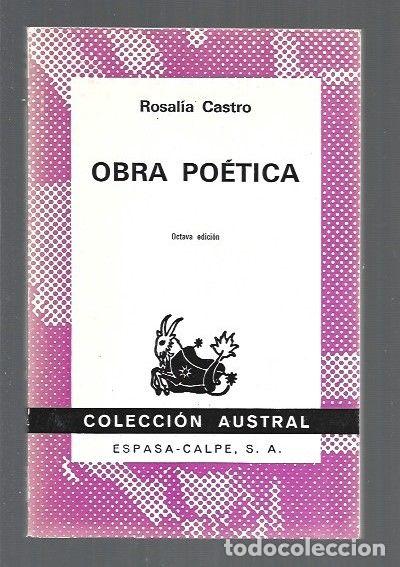 Libros: OBRA POETICA - CASTRO, ROSALIA DE - Foto 1