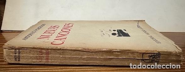 Libros: NUEVAS CANCIONES. Primera edici&oacute;n - MACHADO, Antonio - Foto 2