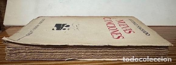 Libros: NUEVAS CANCIONES. Primera edici&oacute;n - MACHADO, Antonio - Foto 3