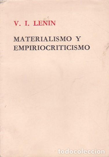 Libros: Materialismo y empiriocriticismo - LENIN, V. I - Foto 1