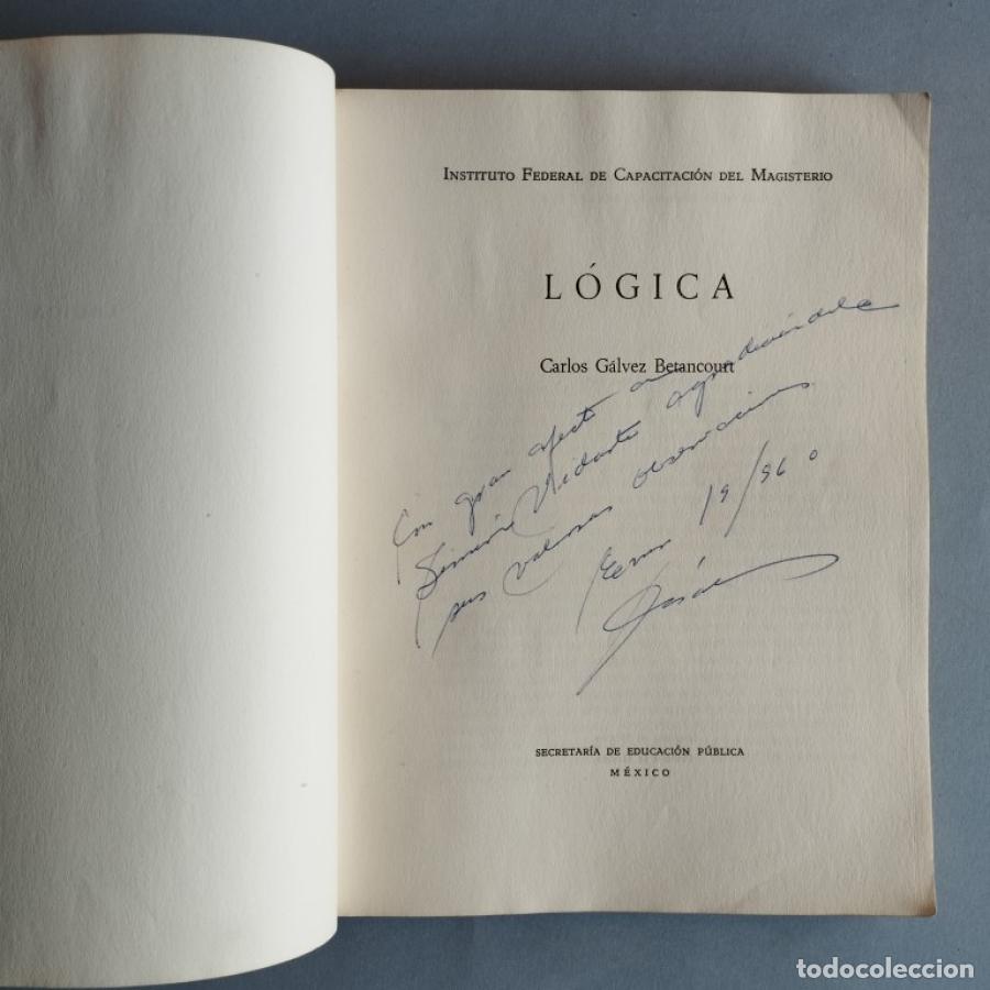 Libros: L&oacute;gica. - G&aacute;lvez Betancourt, Carlos. - Foto 1