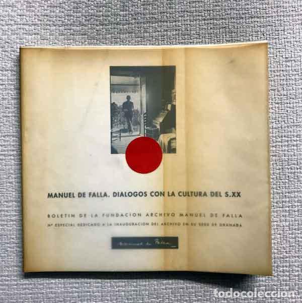 Libros: Manuel de Falla. Di&aacute;logos con la cultura del s. XX - Foto 1
