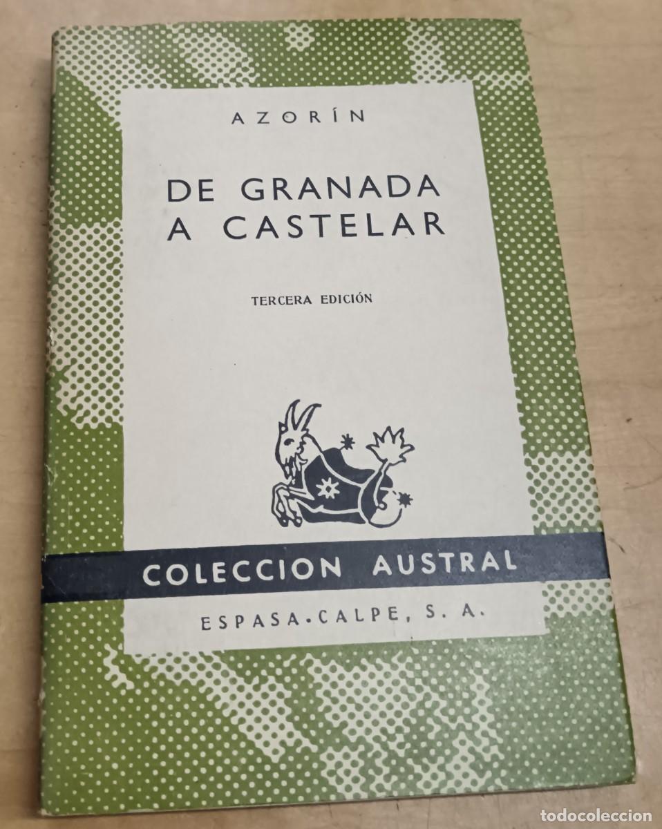 Libros: De Granada a Castelar - AZOR&Iacute;N - Foto 1