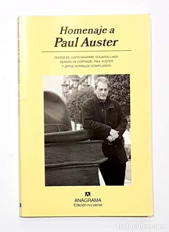 Libros: V.V.A.A. - Homenaje a Paul Auster. - Foto 1