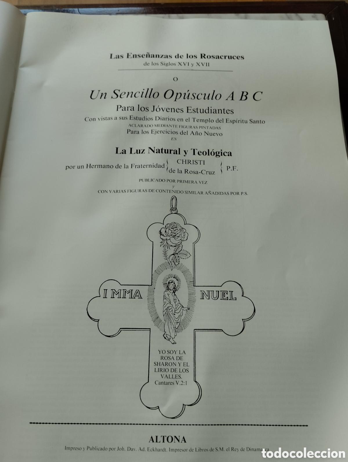 Libros: Los simbolos secretos de los rosacruces. 1985. - Foto 8