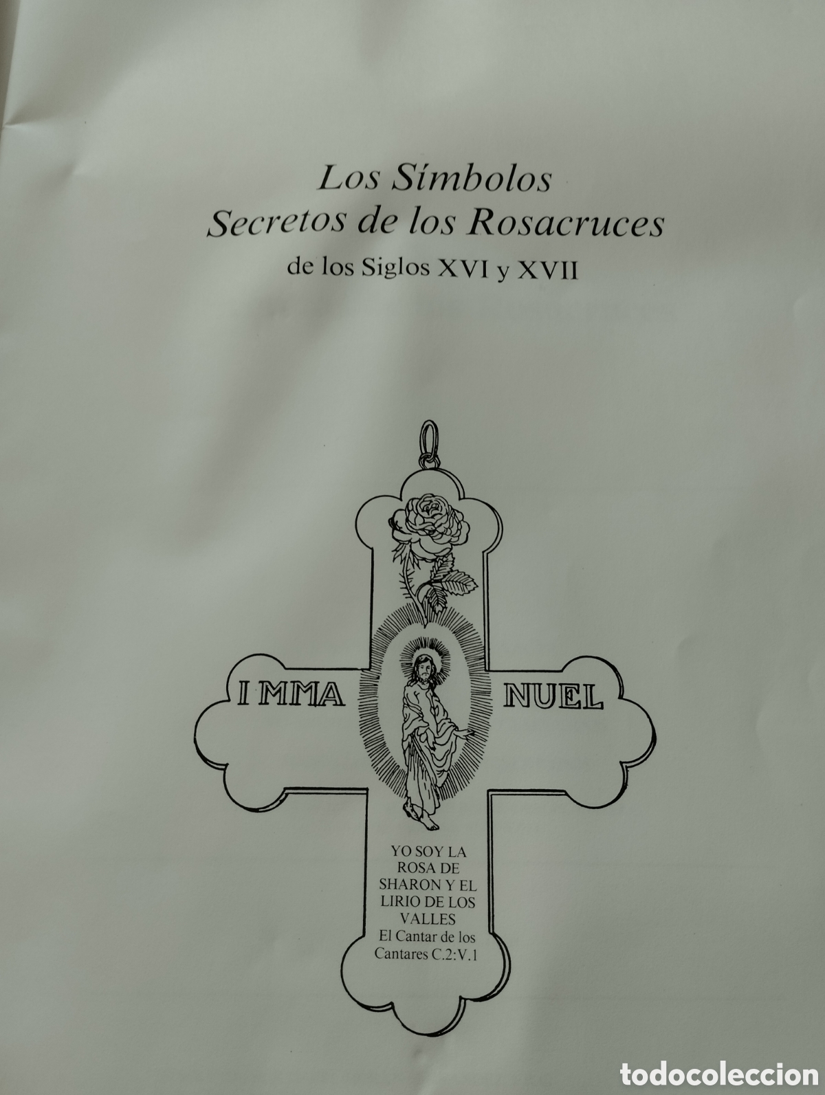 Libros: Los simbolos secretos de los rosacruces. 1985. - Foto 9