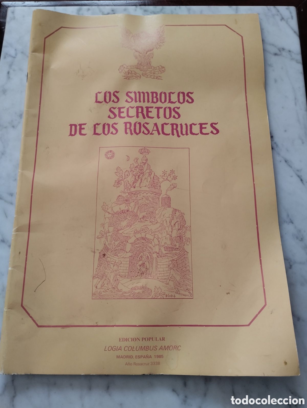 Libros: Los simbolos secretos de los rosacruces. 1985. - Foto 1