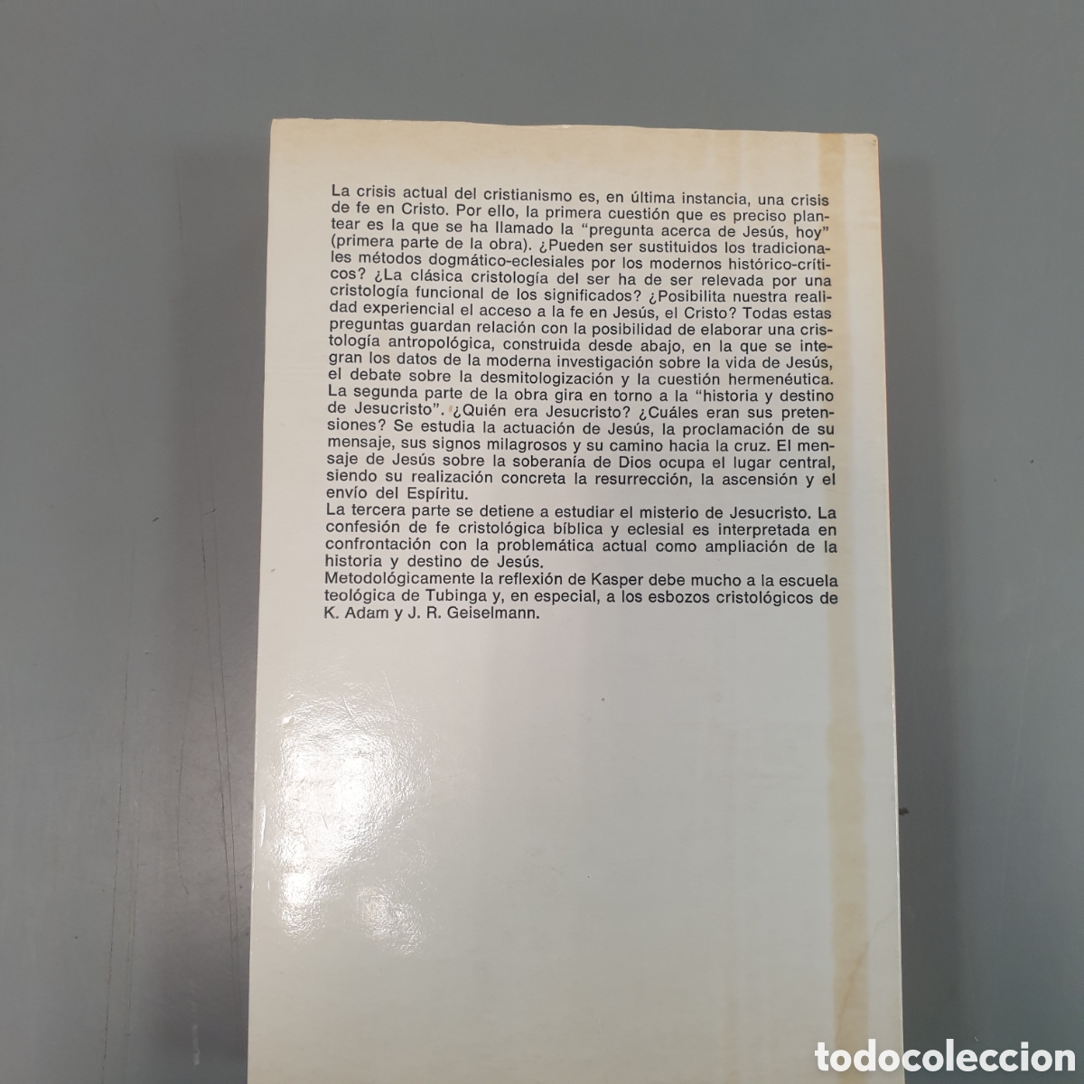 Libros: JESUS EL CRISTO WALTER KASPER - Foto 2
