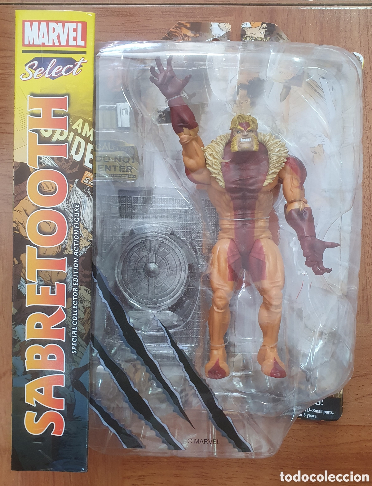 Libros: Figura Sabretooh (Dientes de Sable) � Marvel Select - Foto 1