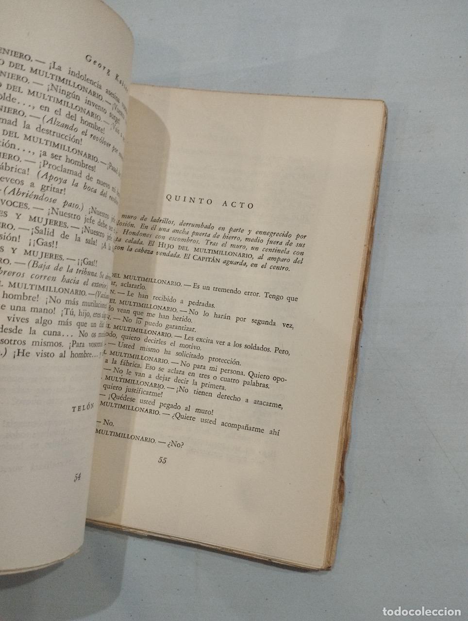 Libros: Georg Kaiser - Teatro - Foto 3