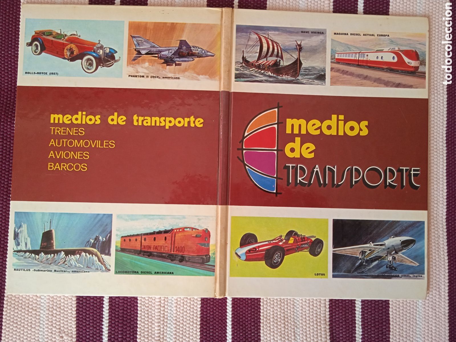 Libros: MEDIOS DE TRANSPORTE * SUSAETA 1975 - Foto 1