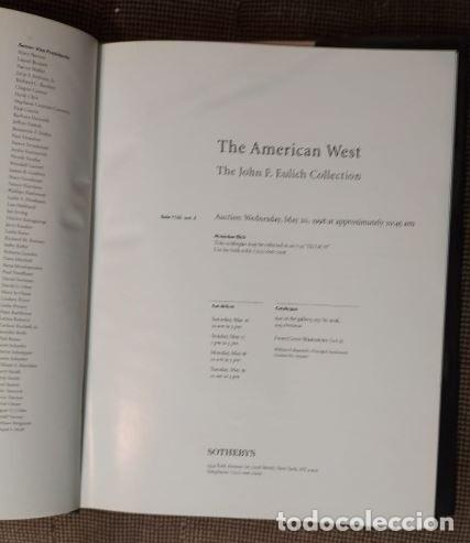 Libros: Book - The American West - Sothebys - The John E. - Foto 2