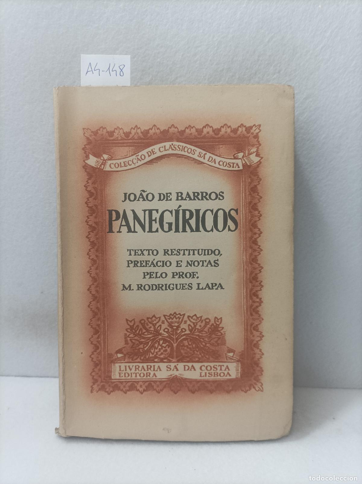 Libros: BARROS, Joao de: - Paneg&iacute;ricos. - Foto 1
