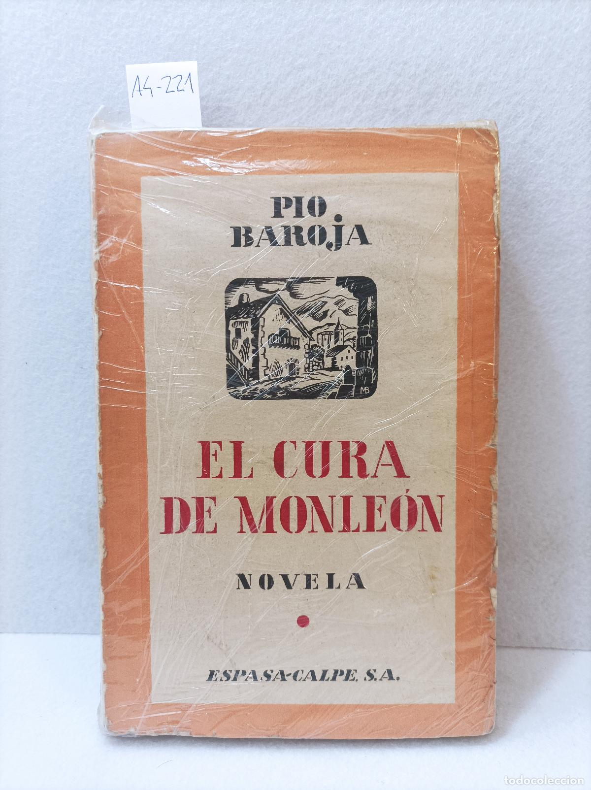 Libros: BAROJA, P&iacute;o: - El cura de Monle&oacute;n. - Foto 1