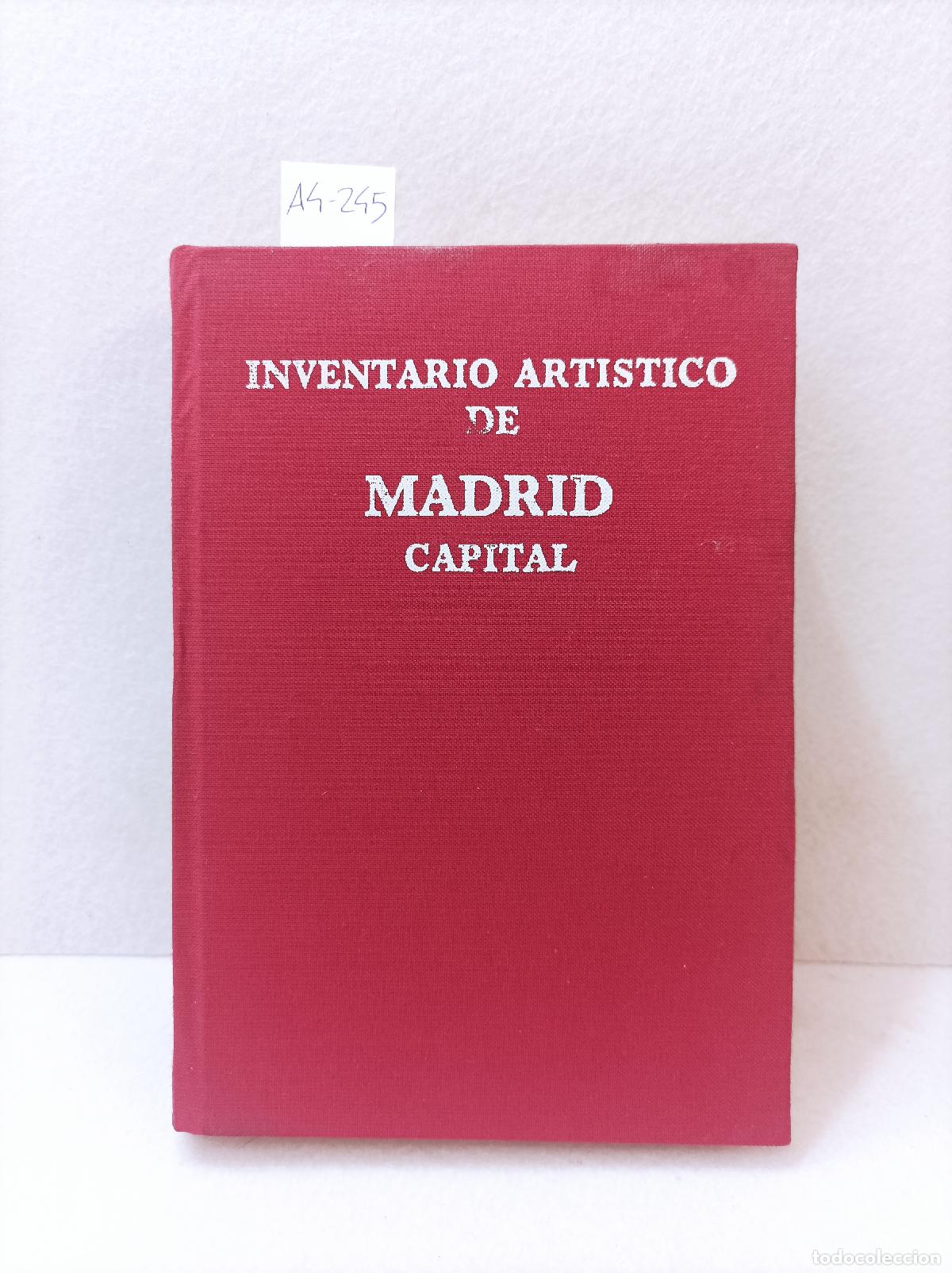 Libros: Inventario art&iacute;stico de edificios civiles madrile&ntilde;os de los siglos XVII y XVIII (tomo II).