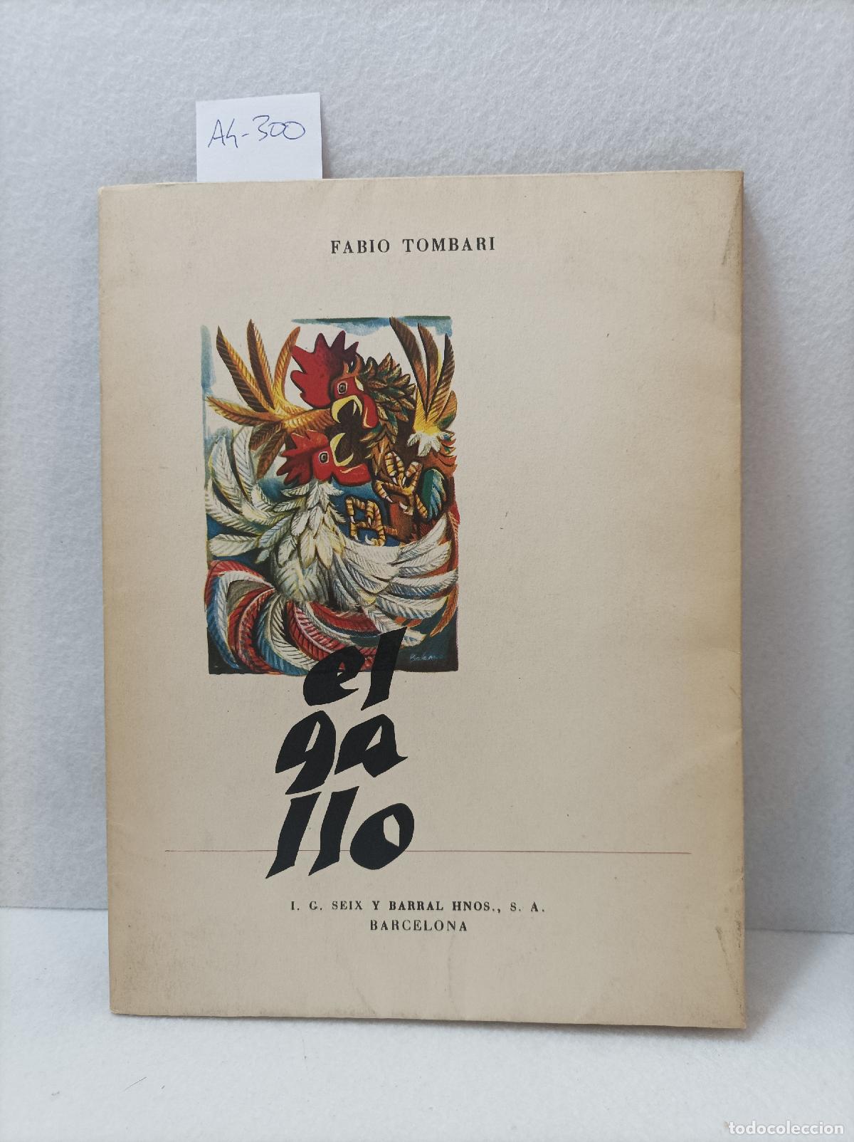 Libros: TOMBARI, Fabio: - El gallo. - Foto 1