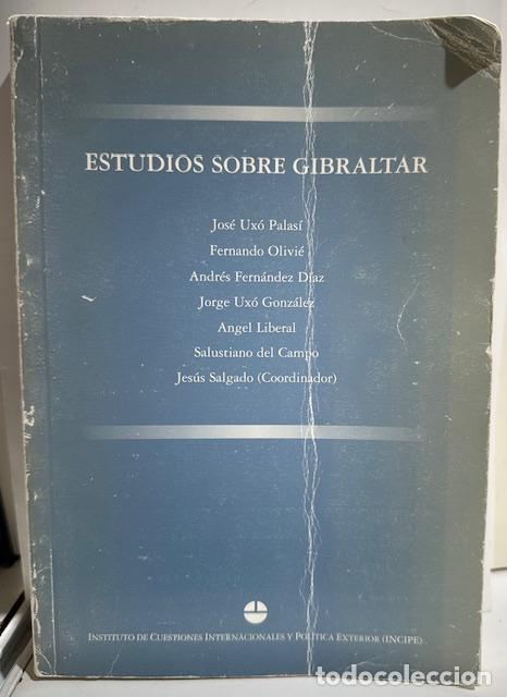 Libros: ESTUDIOS SOBRE GIBRALTAR - Foto 1