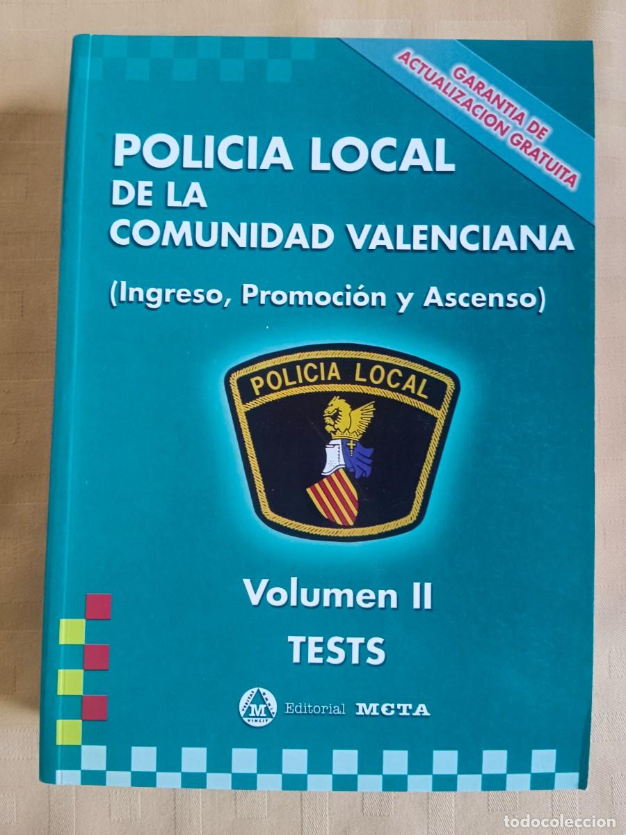 Livros em segunda m&atilde;o: POLICIA LOCAL DE LA COMUNIDAD VALENCIANA - TOMO II. TESTS - Inmaculada Soriano Angulo y otro