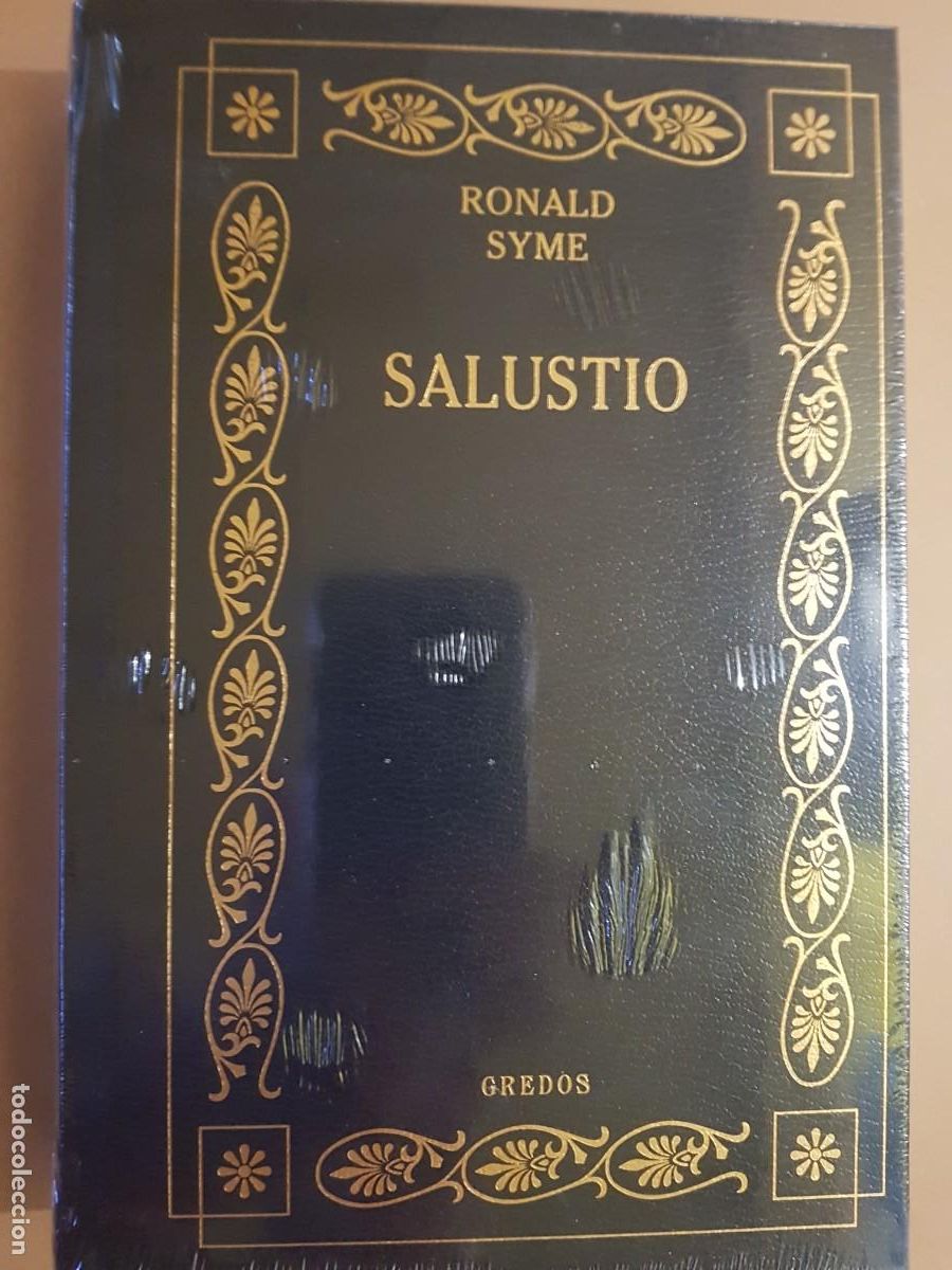 Libros: PRECINTADO - SALUSTIO - RONALD SYME - ED. GREDOS - Foto 2