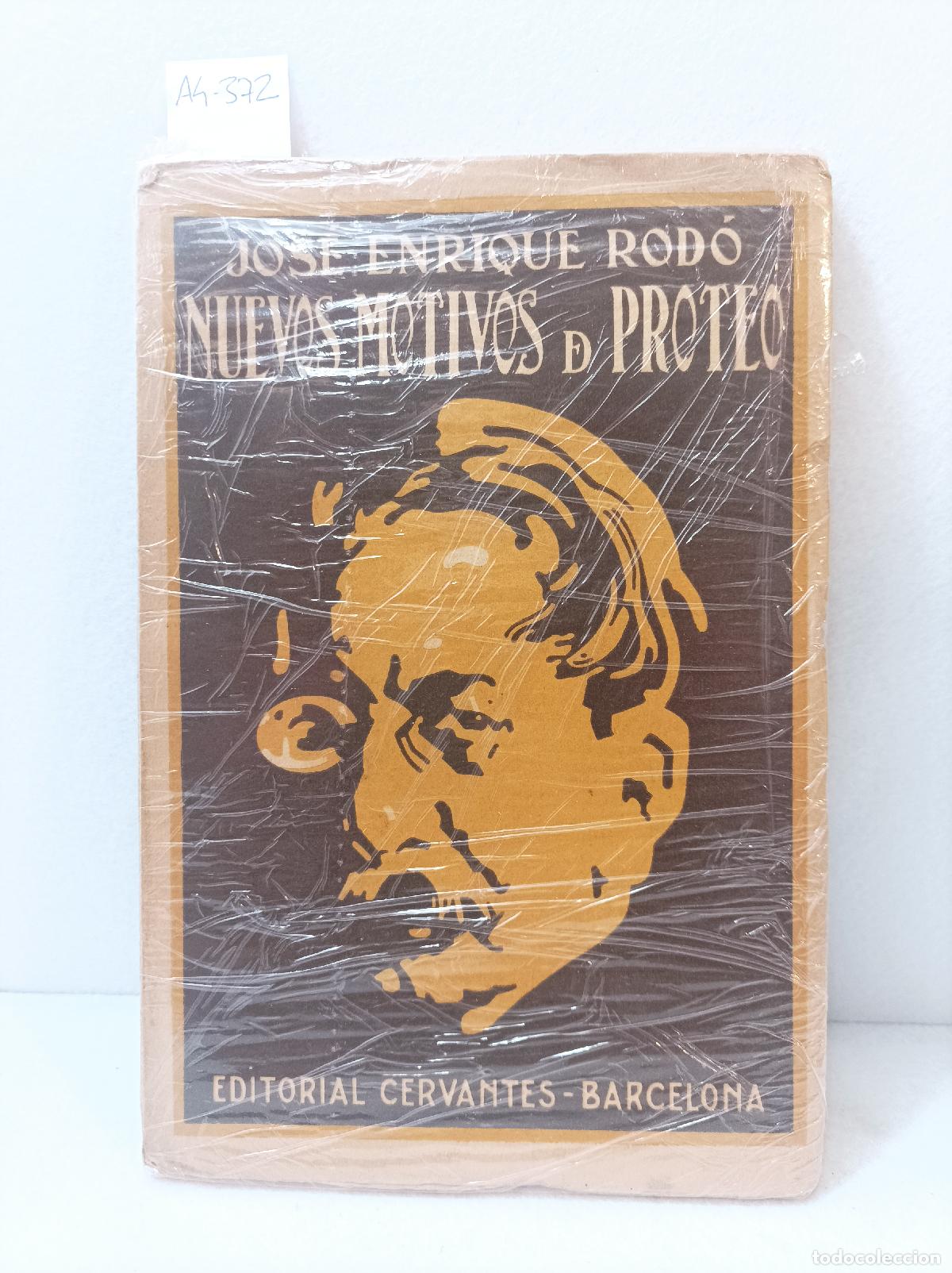 Libros: ROD&Oacute;, Jos&eacute; Enrique: - Nuevos motivos de proteo. - Foto 1
