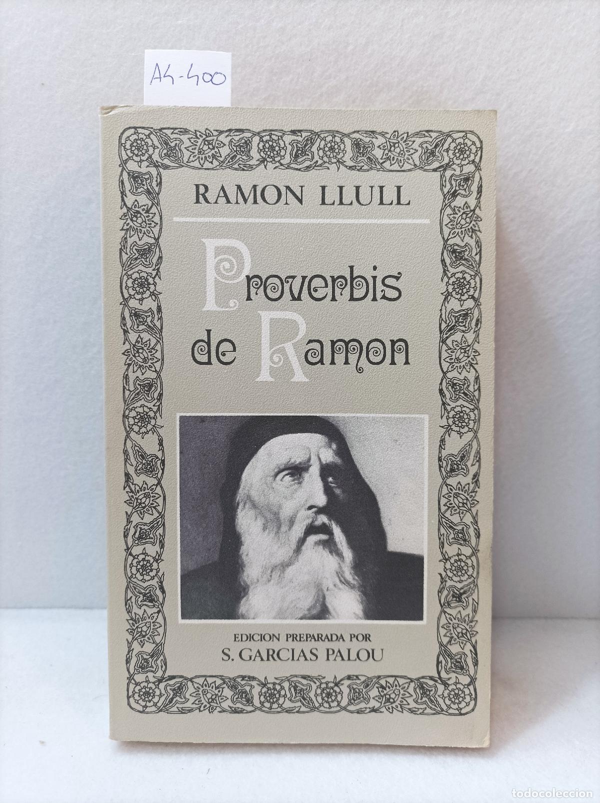 Libros: LLUL, Ram&oacute;n: - Proverbis de Ram&oacute;n. - Foto 1