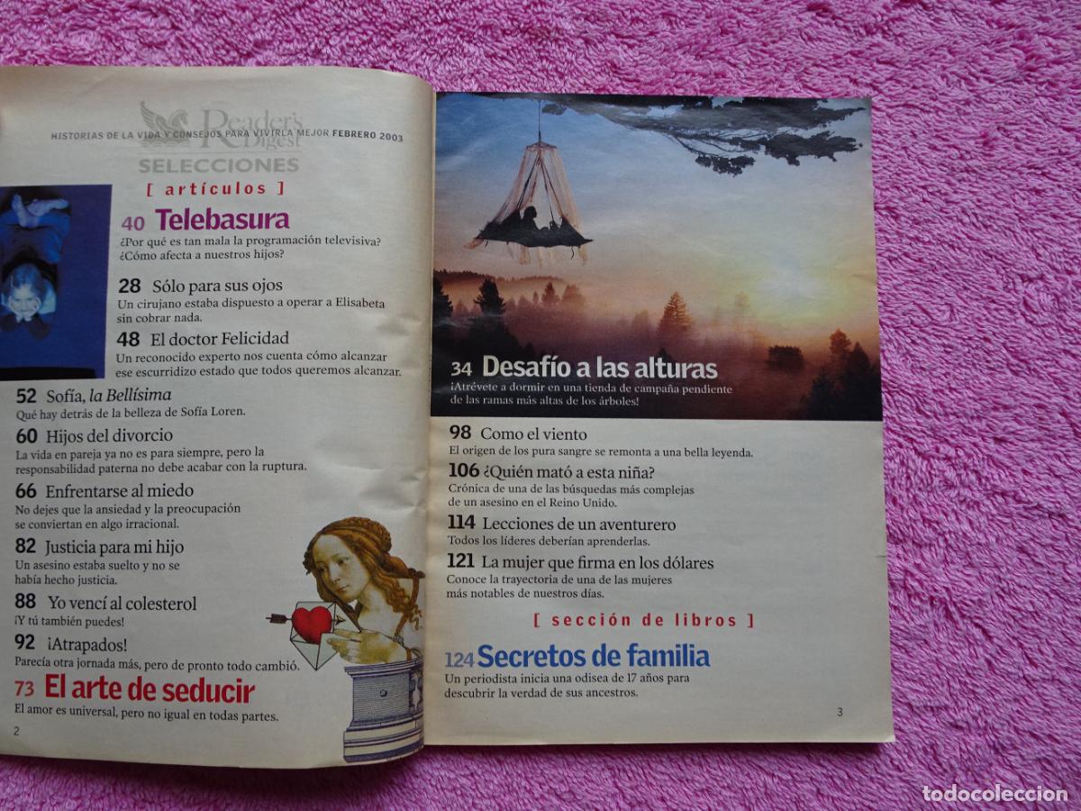 Libros: sof&iacute;a loren la bellisima selecciones febrero 2003 readers digest - Foto 4
